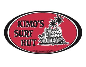 Kimo's Surf Hut red logo orig